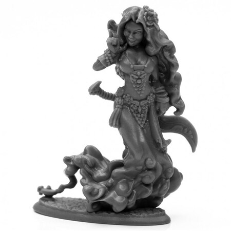 Thinkandplay Bones Black-Ashanna, Female Genie Miniature TH2738589